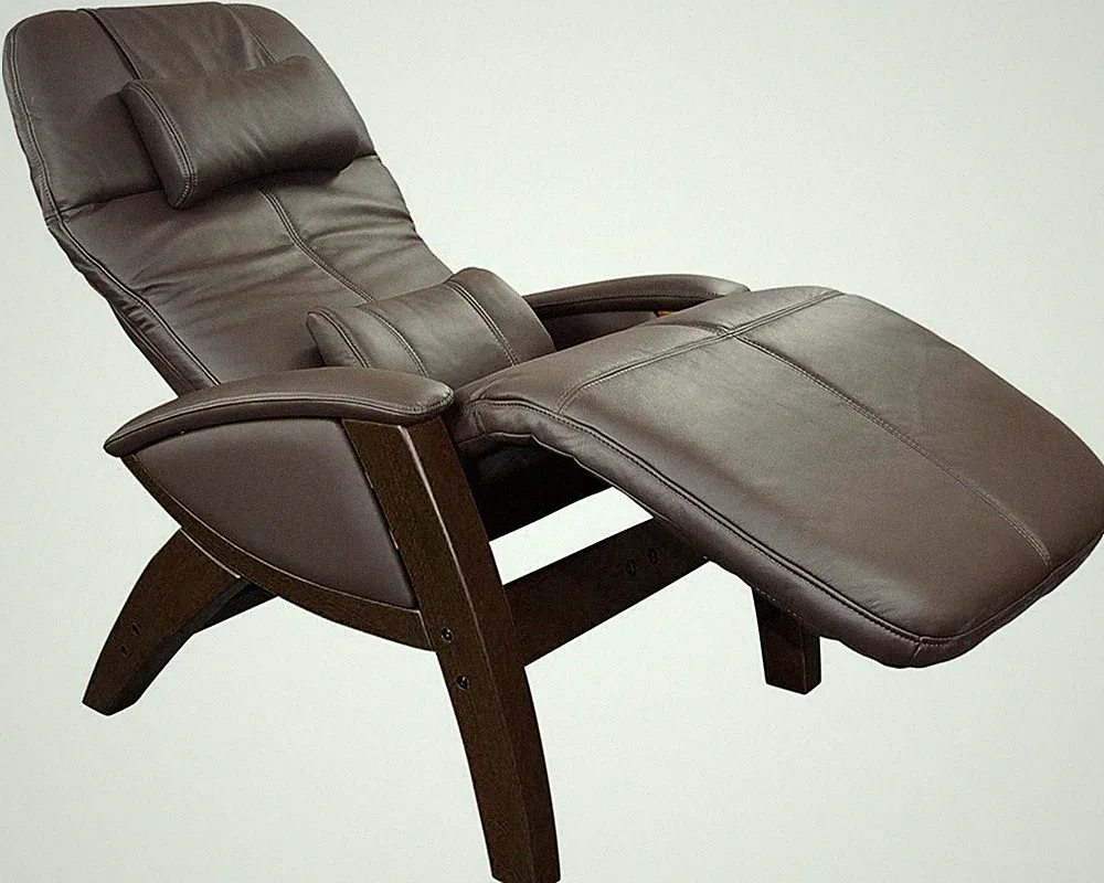 Svago SV400 Lusso Dual Power Zero Gravity Recliner Chair Heat Vibration Massage
